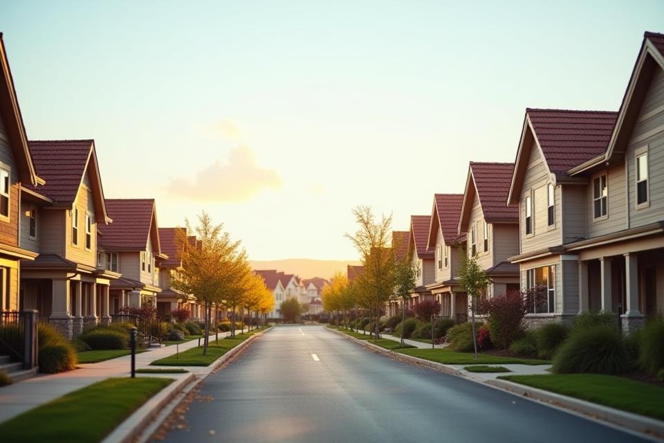 Warm and inviting image of community homes